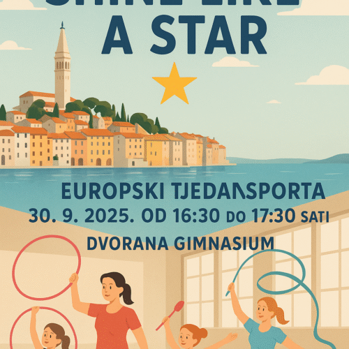 GIMNASTIKA: Gimnastički klub Star uspješno je organizirao radionicu pod nazivom: “Be Active and shine like a Star – gimnastika za cijelu obitelj”